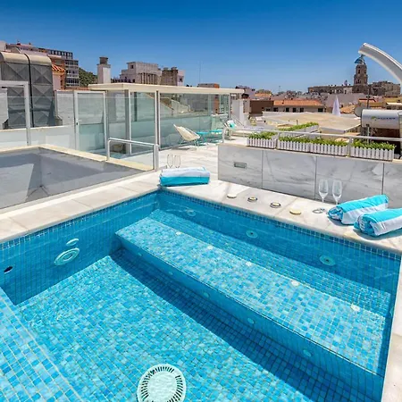 Noemi Centro Penthouse In Malaga By Solaga Holiday Homes Exterior photo